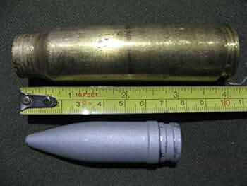 米軍　実物　40mm 弾　ダミーカート　安全品　合法品 USED・ダミーカート（薬莢）・米軍放出品 5.56mm弾頭付き 10個
